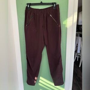 Athleta plum joggers